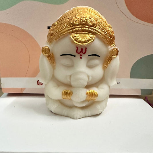 Shri Ganesha and Modak Candle for Festival Decoration