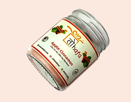 Tohafa Apple Cinnamon Scented Candle