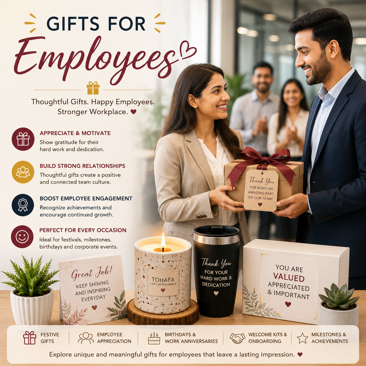 Gifts for Employees – Thoughtful Corporate Gifts That Show Appreciation