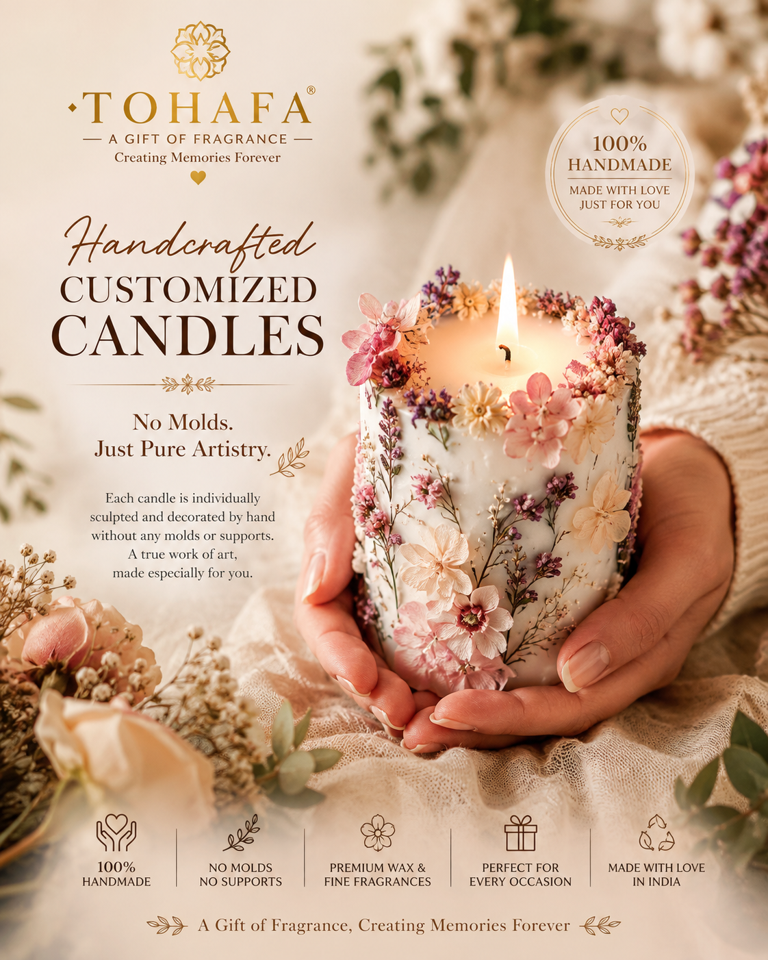 TOHAFA Artisan Handmade Candles