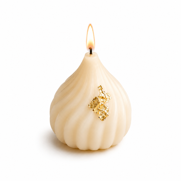 Modak Gold Leaf Decorative Mold Candle
