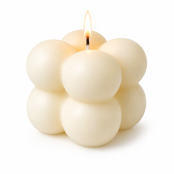 Small Bubble Mold Candle