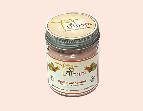 Tohafa Apple Cinnamon Scented Candle