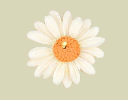 Tohafa Daisy Flower Scented Candle
