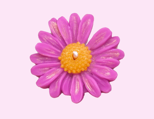 Tohafa Daisy Flower Scented Candle
