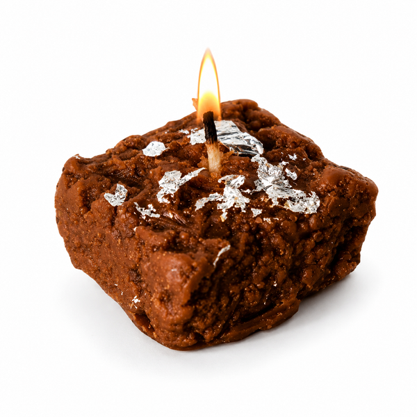 Tohafa Dhoda Burfi Square Mold Candle