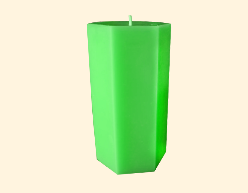 Tohafa Hexagonal Pillar Scented Candle