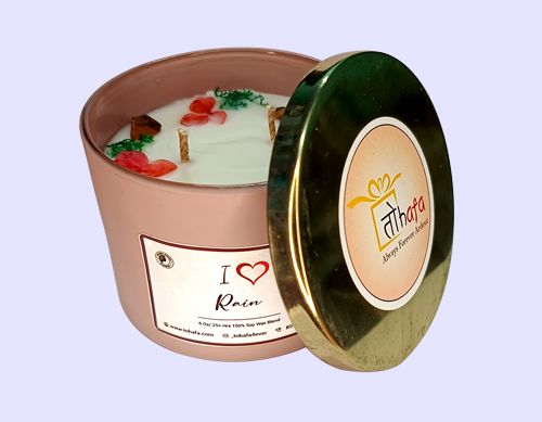 Tohafa Rain Scented Candle