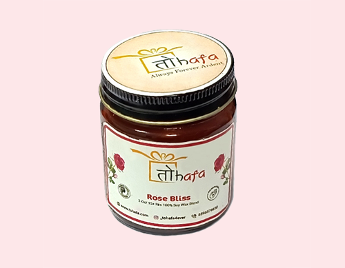 Tohafa Ross Bliss Scented Candle