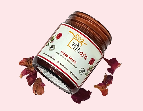 Tohafa Ross Bliss Scented Candle