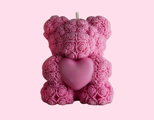 Tohafa Teddy Small Scented Candle