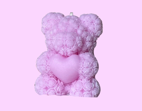 Tohafa Teddy Small Scented Candle