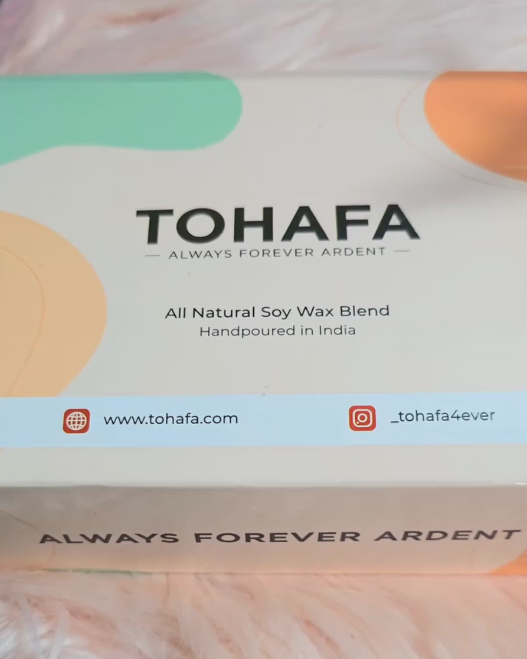 Tohafa Scent Magix – Combo of 6 Premium Scented Candles | Natural Soy Wax