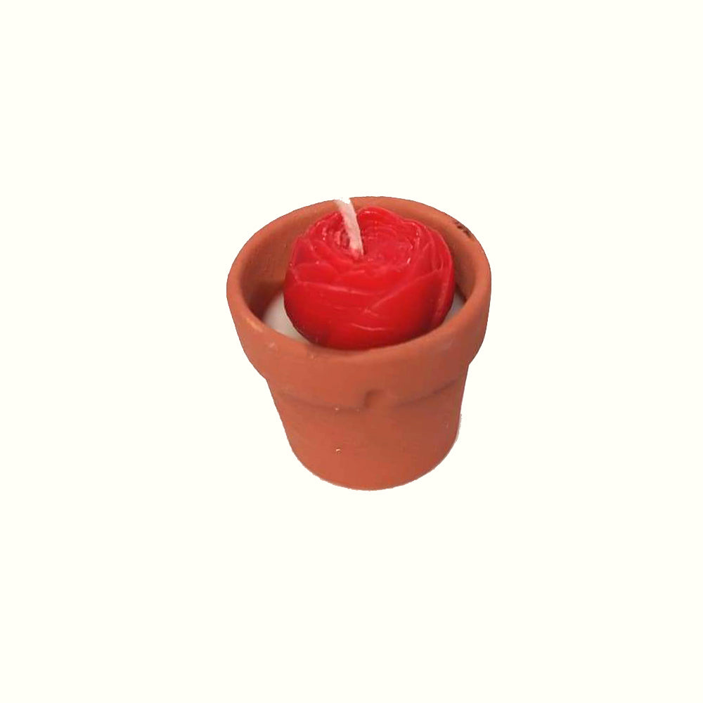 Small Succulent Pot Candle