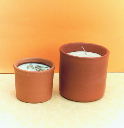 Clay Jar Candles